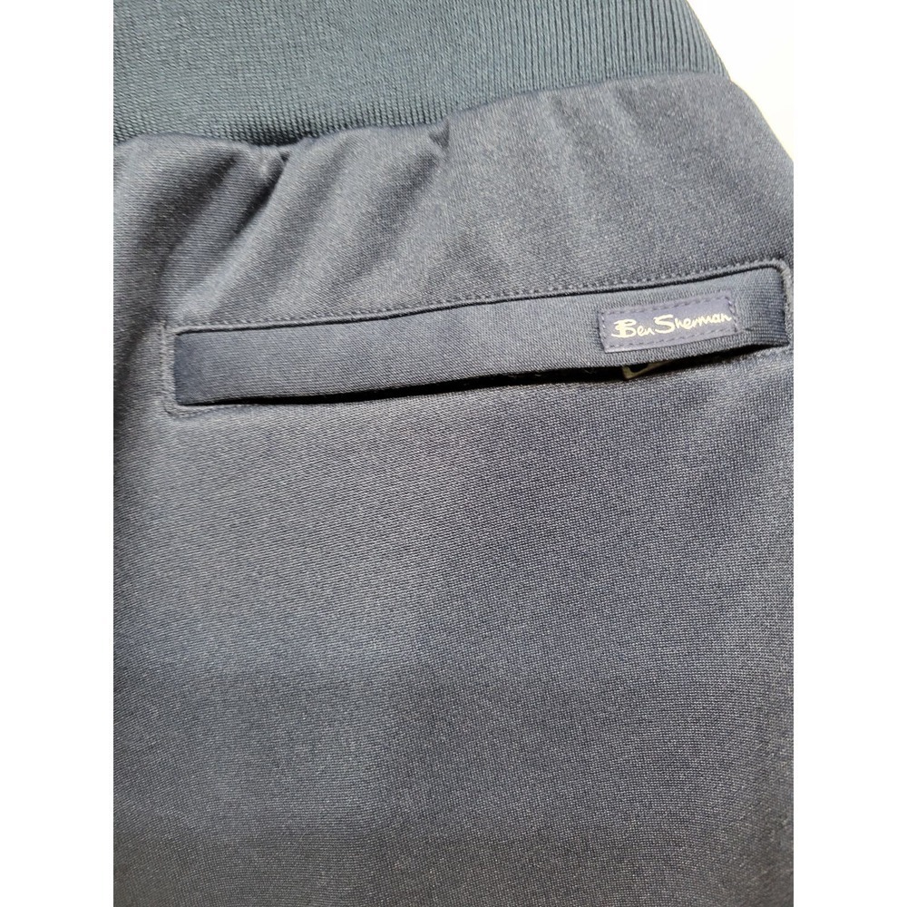 MOD STRIPE FLEECE TRACK SHORT - BOB SHERMAN New - Picture 4 of 5
